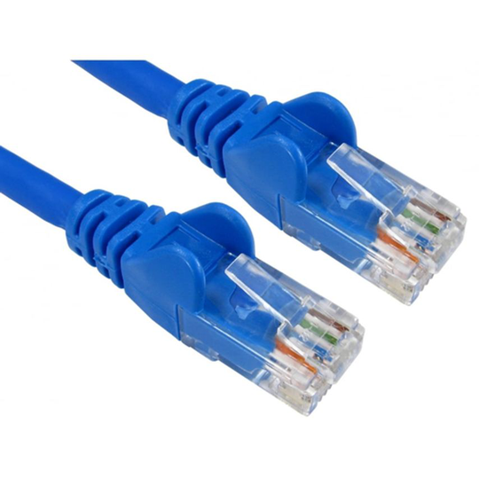 Cables Direct 6 Cables 5M 6 LSOH Moulded-blue