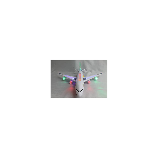AIRBUS A380 AEROPLANE ELECTRIC TOY WITH LIGHTS AND SOUND 3 SIZES BUMP AND GO ACTION TOY PLANE LED LIGHTS
