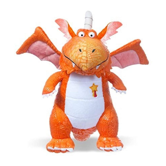 Zog the dragon 9inch Plush Soft Toy, Orange
