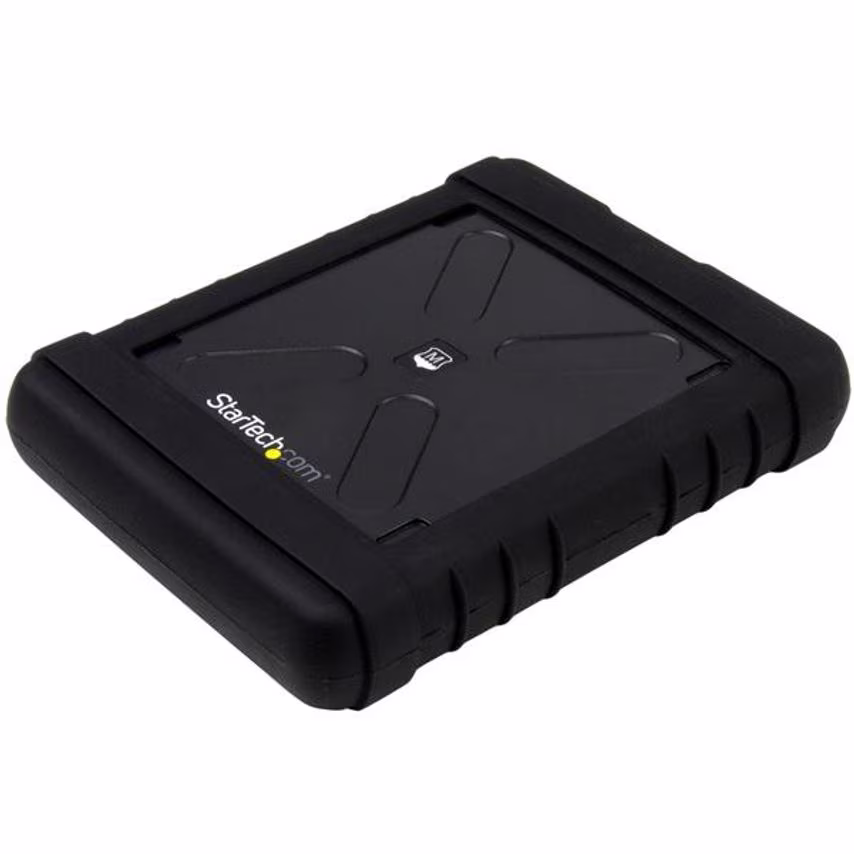 Startech USB3 to 2.5in SATA HDD SSD Rugged Case- you get 4