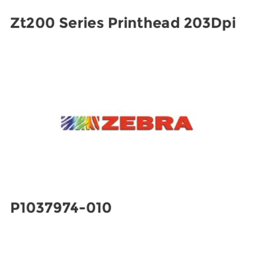 Zebra Zt200 Series Printhead 203Dpi