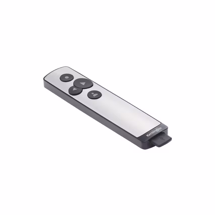 Kensington Powerpointer Presentation Remote Silver