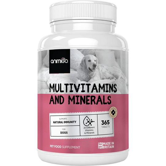 Animigo Daily Multivitamin For Dogs - 365 Chicken Flavour Tablets