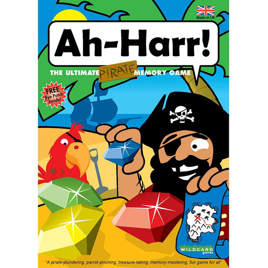 Ah-Harr! - The Ultimate Pirate Memory Matching Card Game for kids and adult pirates