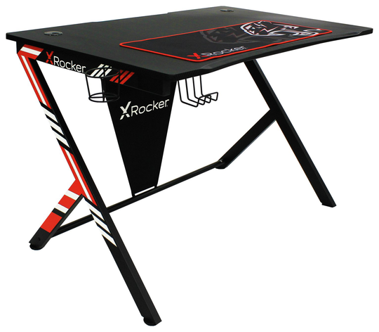 X Rocker Arteon Gaming Desk - Red