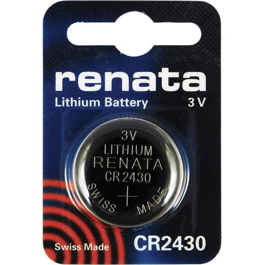 CR2430 Coin Battery / Lithium 3V / for Watches, Torches, Car Keys, Calculators, Cameras, etc / iCHOOSE