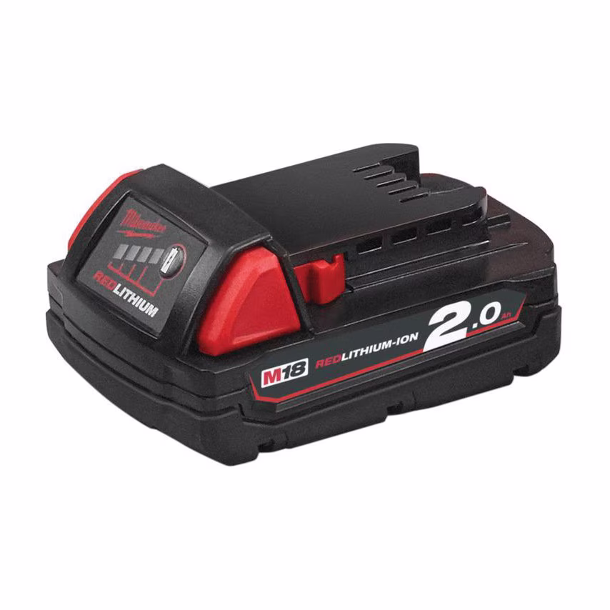 Milwaukee M18B2 M18 2.0AH 18V Red Lithium-ion Battery Pack