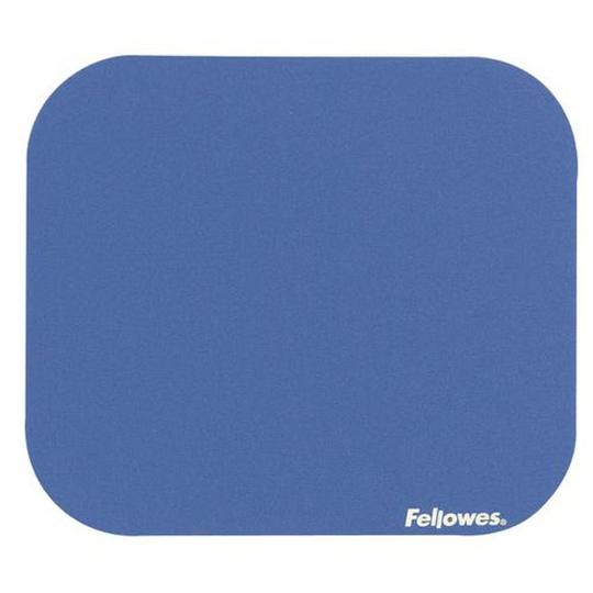 Fellowes Mousepad Solid Colour Blue Ref 58021-06