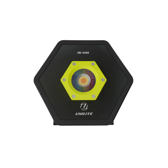 Unilite 2300 Lumen 96+ CRI LED Rechargeable Site Light with 5 Temp