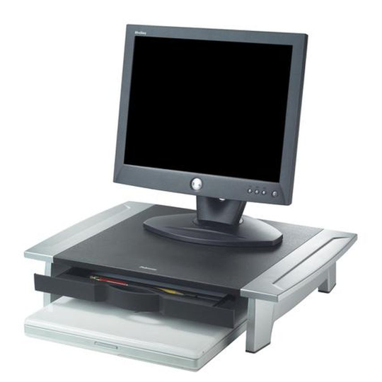 Fellowes Office Suites Monitor Riser Small Height-adjustable Capacity 36kg Ref80