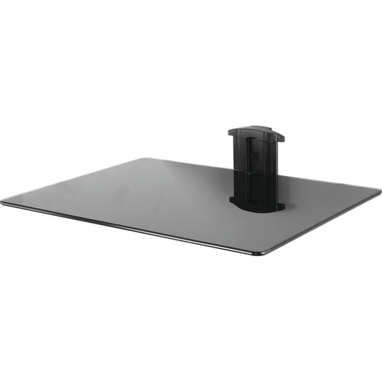 LOGIK LSHELF15 DVD Shelf - Glass, Black