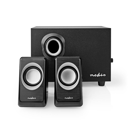 Nedis PC speaker | 2.1 | 33 W | 3.5mm Jack