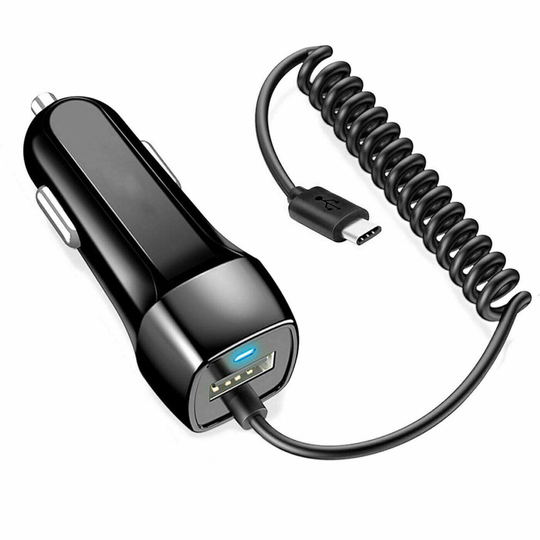 Car Charger Type C, USB-C Charging Adapter For SAMSUNG & HUAWEI