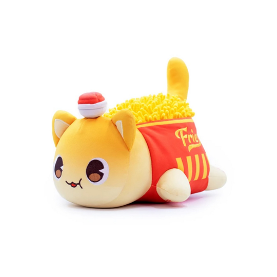 ( French fries Cat ) 10'' aphmau Cat Plush Stuffed Dolls Kids Toys NEW