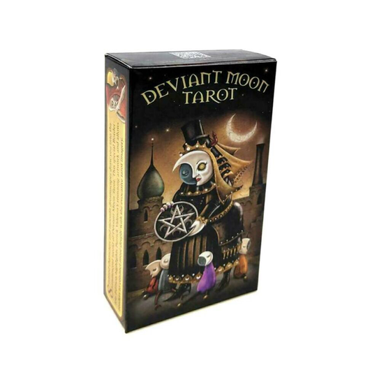 Deviant Moon Tarot Deck Divination Prophet Modern Tarot Cards Set Fun Game Toy