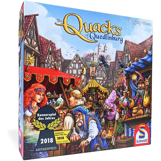 Schmidt Spiele CSG Quacks of Quedlinburg Game Family, Multicolour