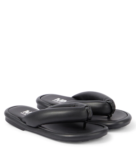 Padded thong sandals