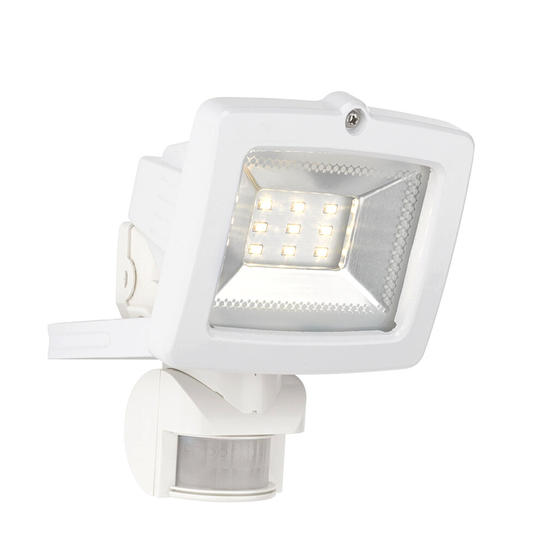Philips 17522/31/10 White Security LED Floodlight, Motion Sensor
