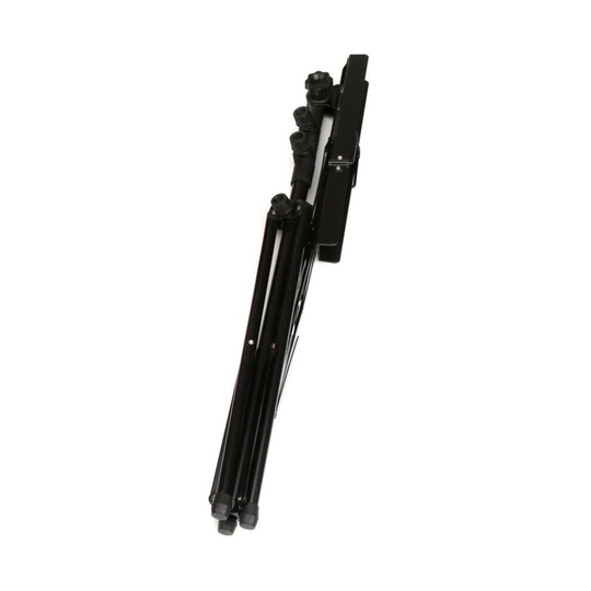 (Black ) Foldable Music Stand Holder Base Tripod Sheet