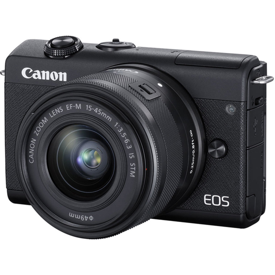 CANON EOS M200 Black KIT EF-M 15-45mm F3.5-6.3 IS STM Black