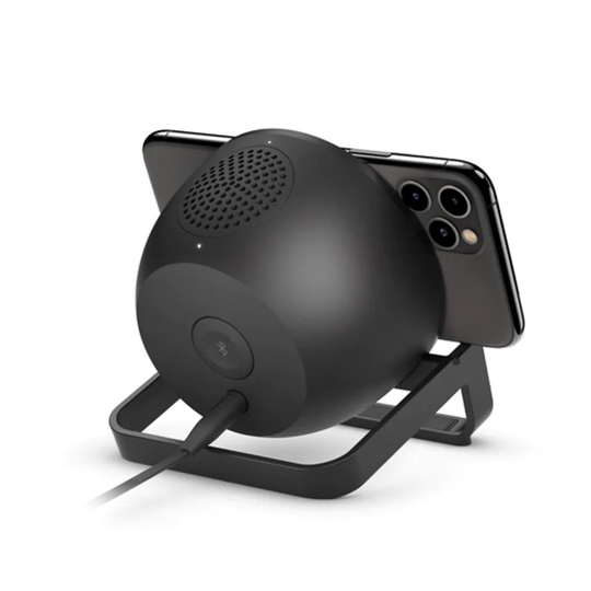 Belkin Power Wireless Charging Stand/Speaker Black