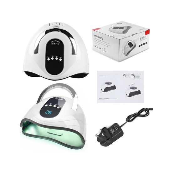 SUN S9 120W Nail Lamp LED UV Light Pro Dryer Gel Curing Machine Art Timer