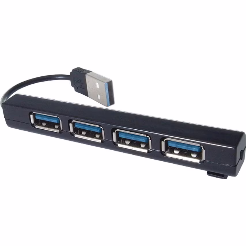 Connekt Gear USB V3 4 Port Cable Hub Bus Power ed 25-0058