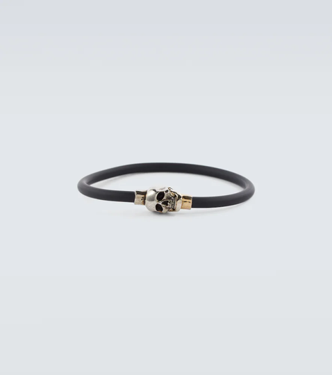 Skull rubber bracelet