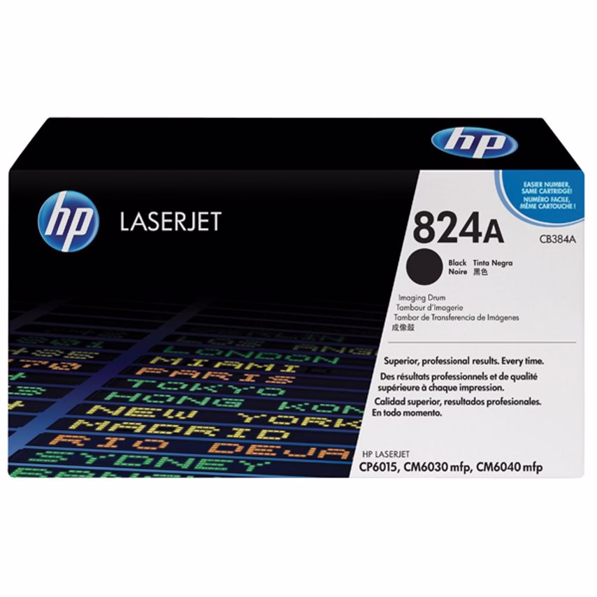 HP CB384A 824A Black Drum 35K