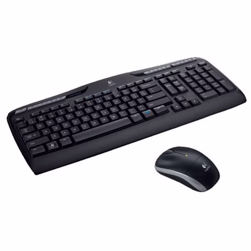 Logitech Wireless Desktop Mk330 French- you get 4