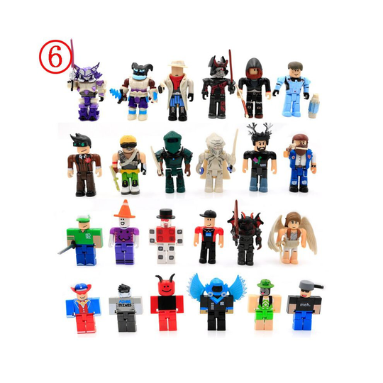 (Version 6(24pcs)) 24pcs/set Version Roblox Action Figure Collection