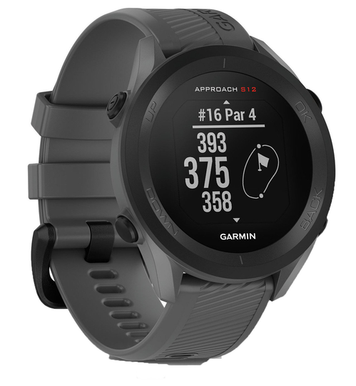 Garmin Approach S12 2022 Golf Smart Watch - Slate Grey