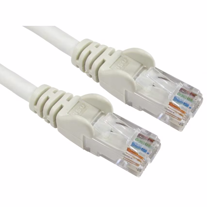 Cables Direct 1m Cat6 Lsoh Moulded-White