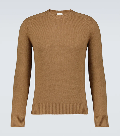 Camel hair sweater