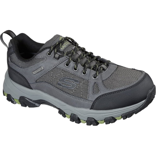 (Charcoal, UK 8) Skechers Selmen Cormack Mens Waterproof Walking Shoes Trainers