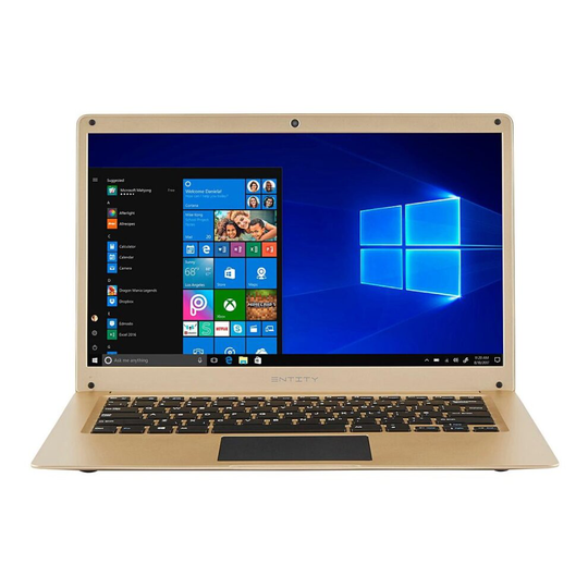 Entity Rove 14" Laptop Gemini Lake N4020 64GB eMMC 4GB RAM Champagne Gold