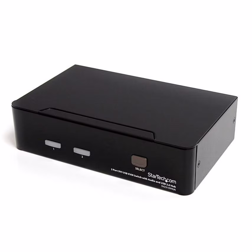 Startech 2 Port DVI USB KVM Switch with Audio