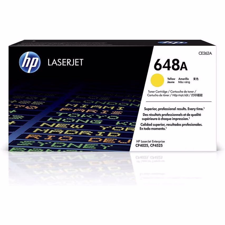 HP HP 648A Yellow Standard Capacity Toner 11K pages for HP Color LaserJet Enterp