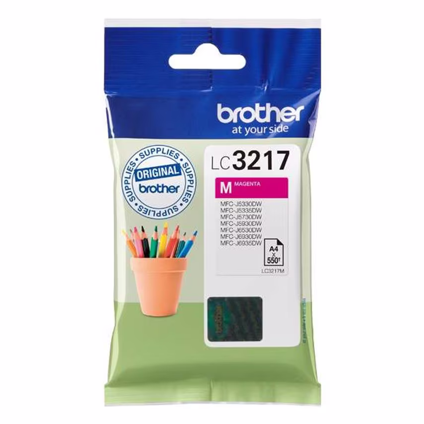 Brother Brother Magenta Ink Cartridge 9ml - LC3217M