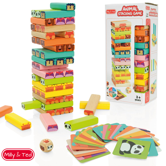 Milly & Ted Animal Stacking Game
