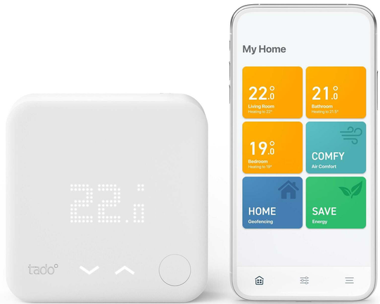 tado Starter Kit - Wired Smart Thermostat V3+