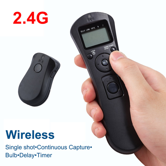 Wireless Timer Remote Shutter Release for Nikon D750 D600 D610 D7200 D7100 D7000