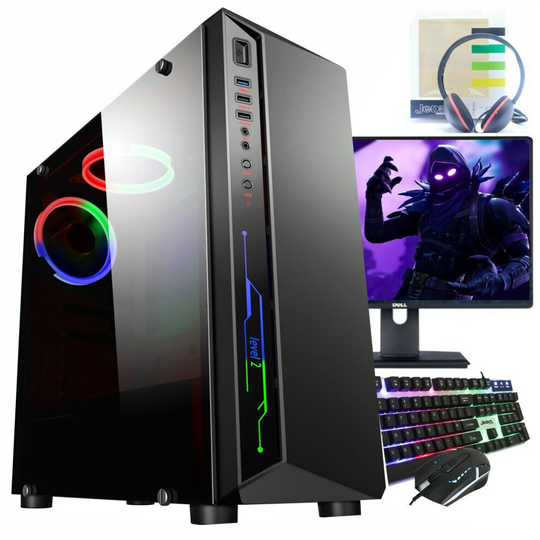 FAST Intel Core i7 Gaming PC Computer 8GB RAM 1TB HDD WIN10 2GB GT 730
