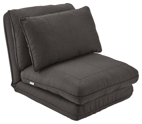 X Rocker Crash Pad XL Fold-Out Gaming Chair - Anthracite