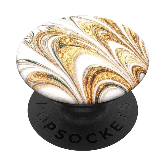 (Golden Ripple) PopSockets Swappable Expanding Grip for Smartphone