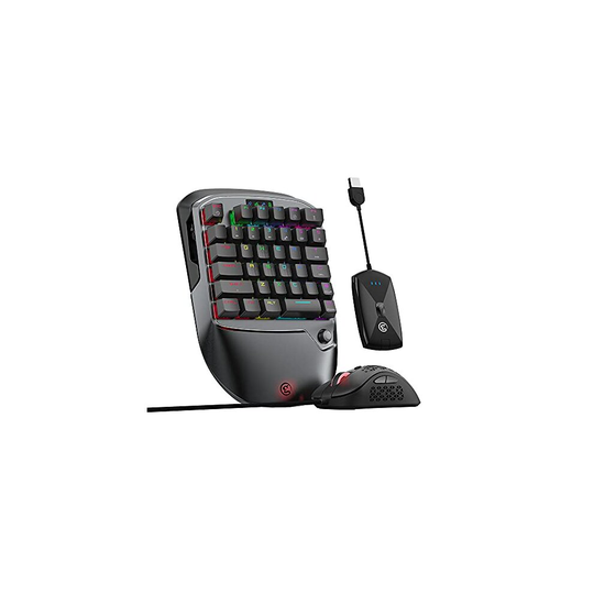 Gaming Keyboard and Mouse for PS4/Xbox One/Xbox series X/S/Nintendo Switch/PC, GameSir VX2 AimSwitch Wireless Keyboard and Mouse Adapter wit
