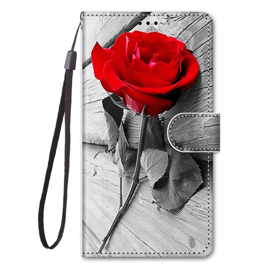 iPhone XR Case Pattern Cover Folio with kickstand and card holder