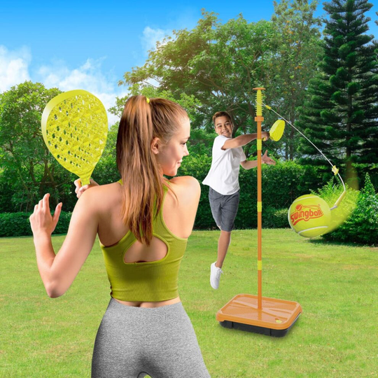 Mookie Swingball Tennis Set Kids Children Paddle Racket Sport Toy Ball Set