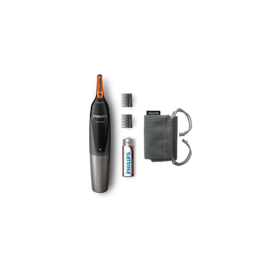 Philips NT3160/10 Nose Hair, Ear Hair and Eyebrow Trimmer Series 3000