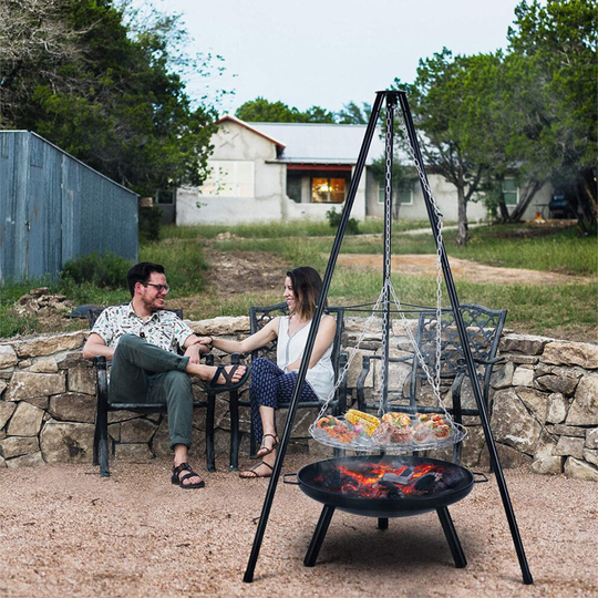 Tripod Garden Fire Pit